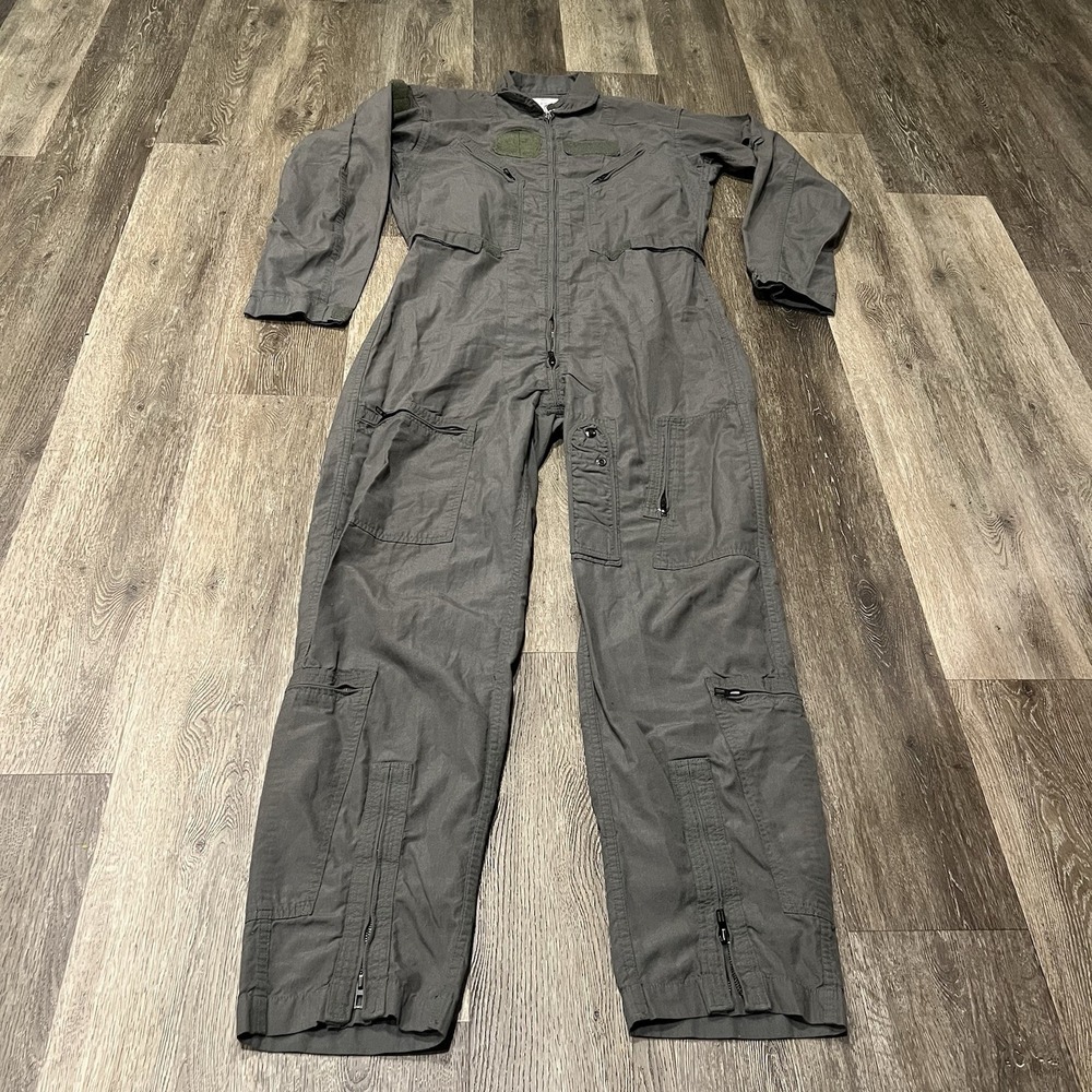 Military Flyers Coveralls CWU-27/P Type 1 Class 1 Sage Green Size 42 XL